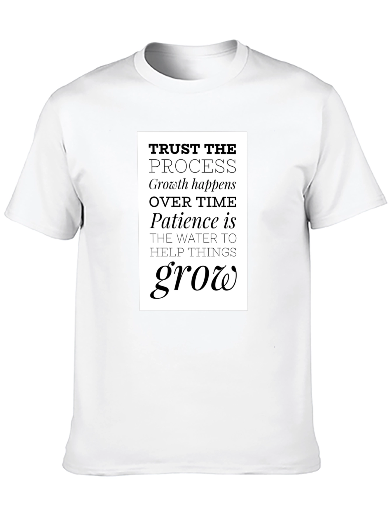 Trust The Process Graphic Tee