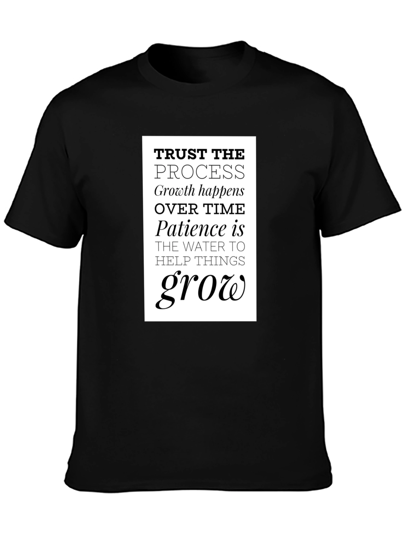 Trust The Process Graphic Tee