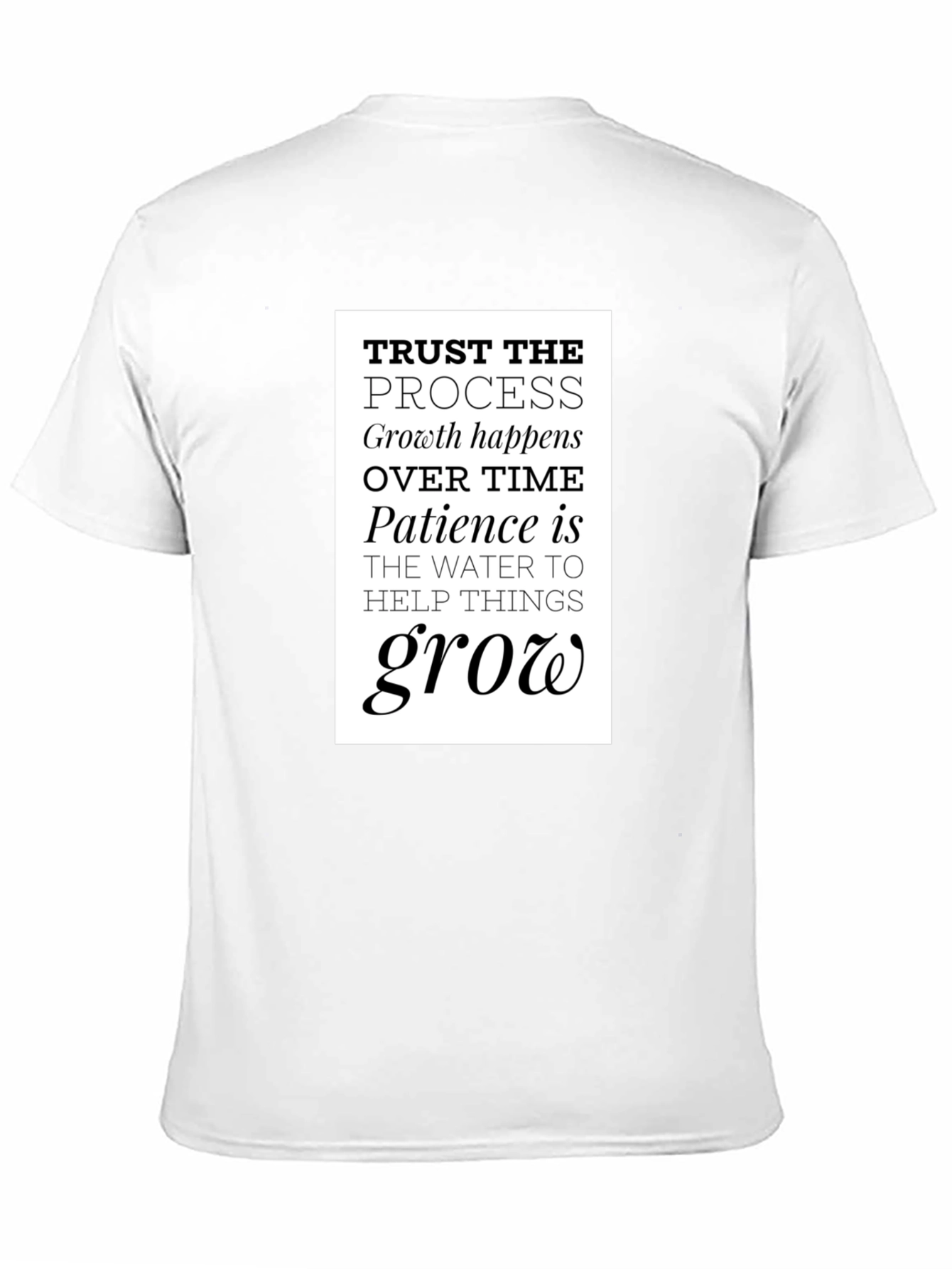 Trust The Process Graphic Tee