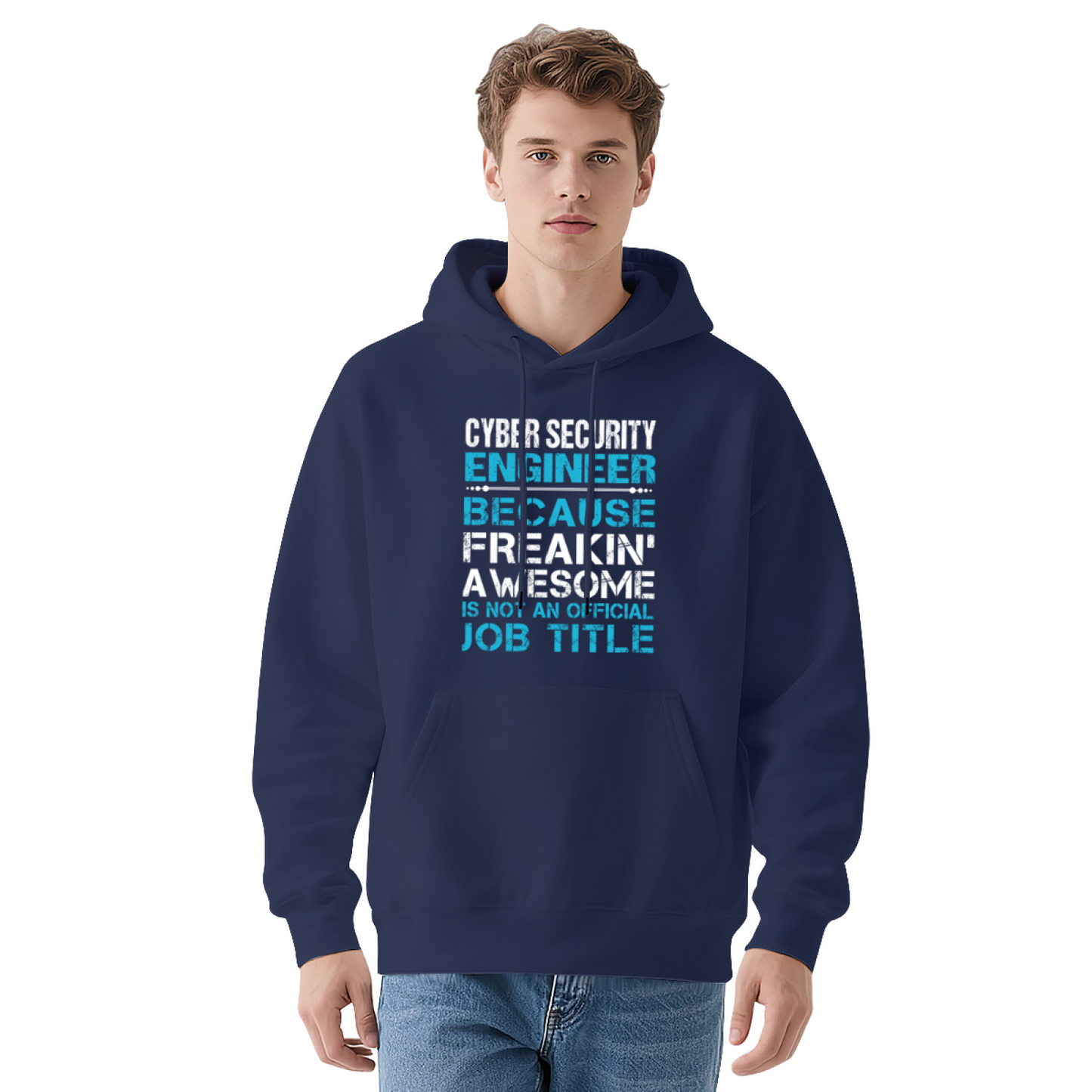Cyber Security Engineer Red Hoodie, Comfort Daily Pullover