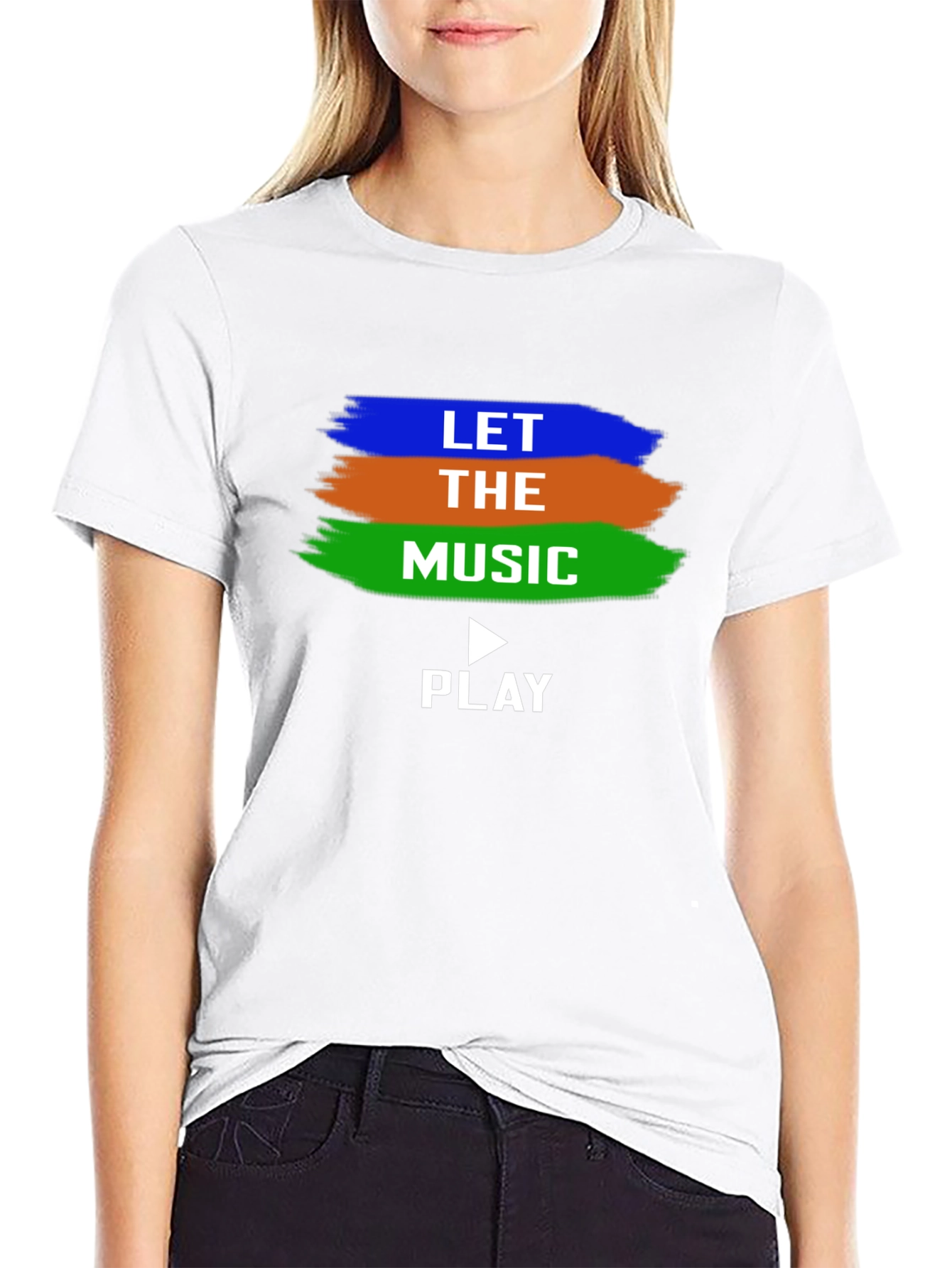 Let The Music Play - Graphic T-Shirt