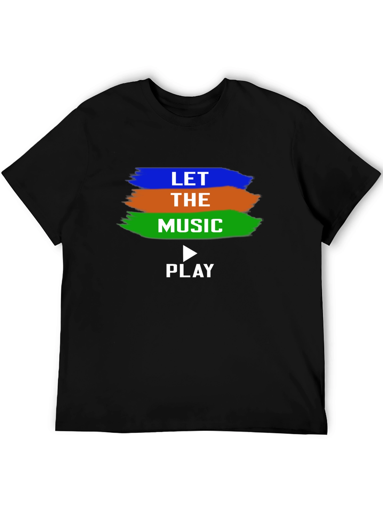 Let The Music Play - Graphic T-Shirt