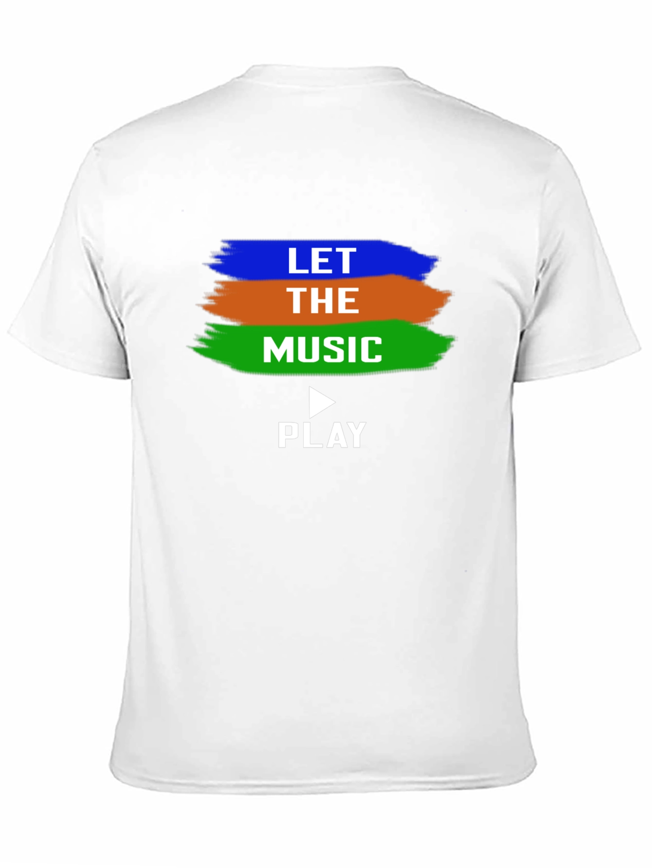 Let The Music Play - Graphic T-Shirt