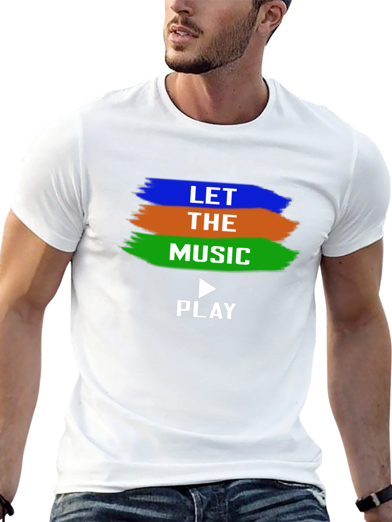 Let The Music Play - Graphic T-Shirt