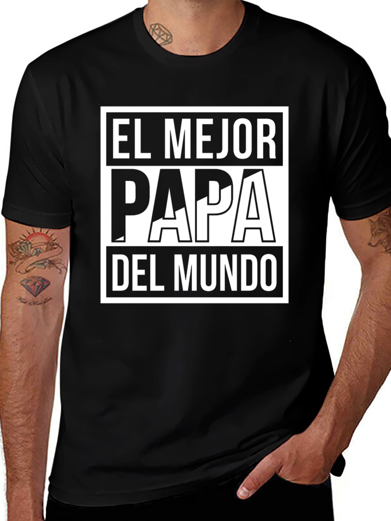 El Mejor Papa Del Mundo T-Shirt