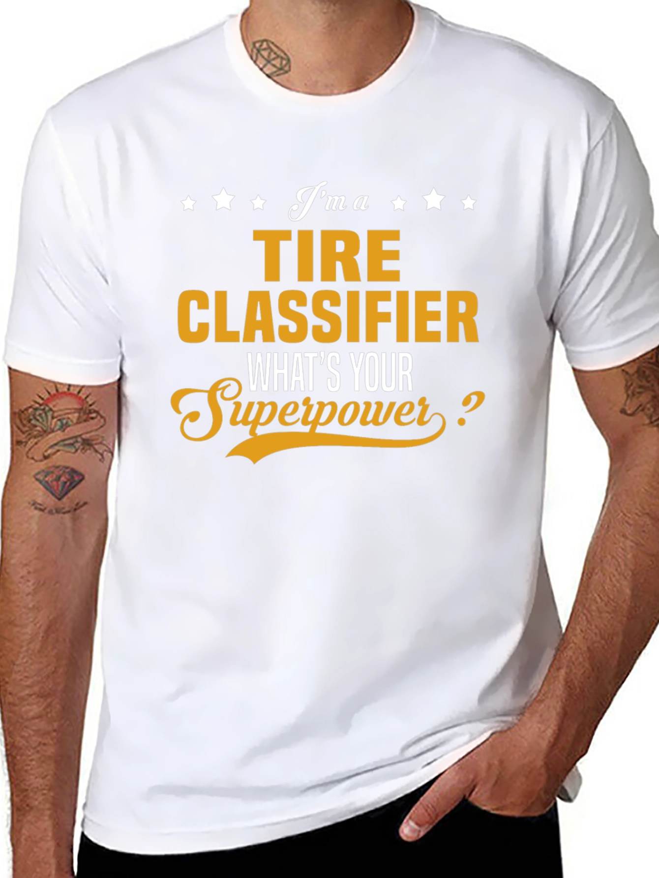 Tire Classifier Superpower T-Shirt