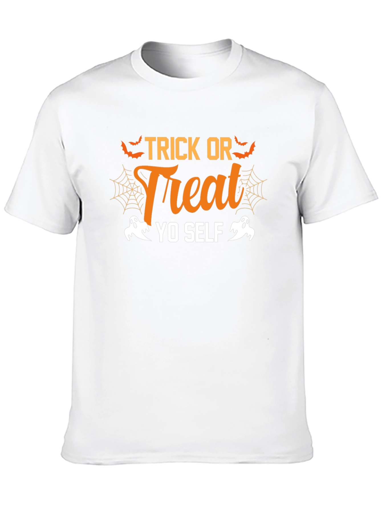 Trick Or Treat Yo Self Halloween Graphic Tee