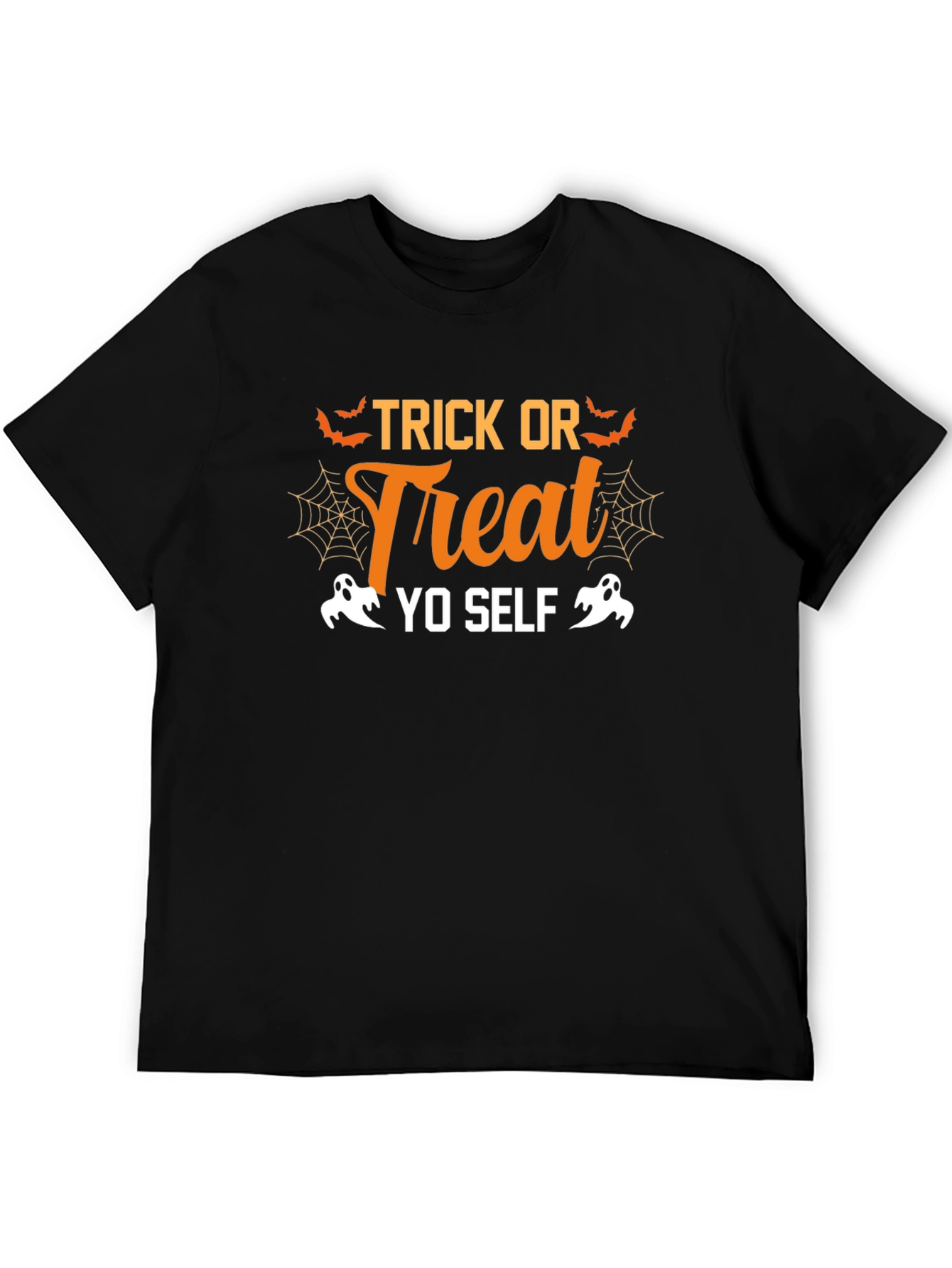 Trick Or Treat Yo Self Halloween Graphic Tee