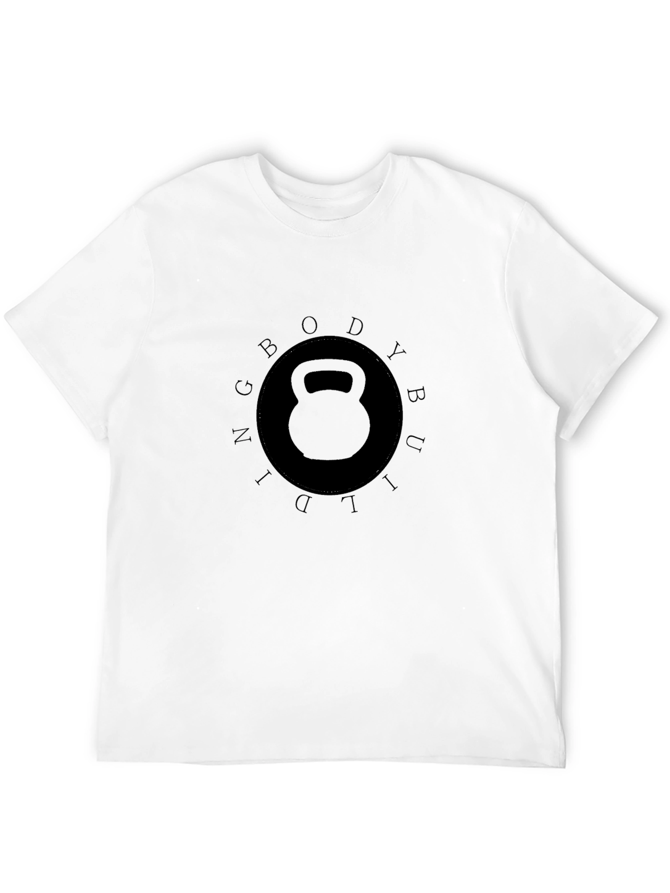 Bodybuilding Kettlebell Graphic T-Shirt