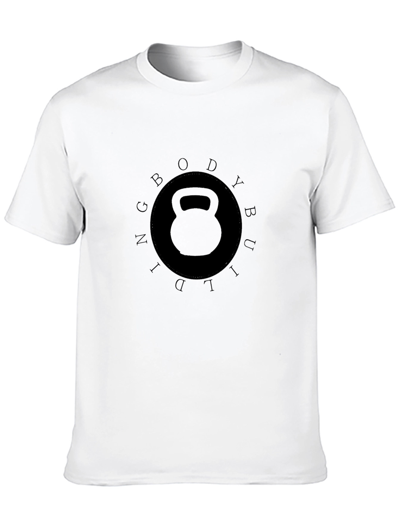 Bodybuilding Kettlebell Graphic T-Shirt