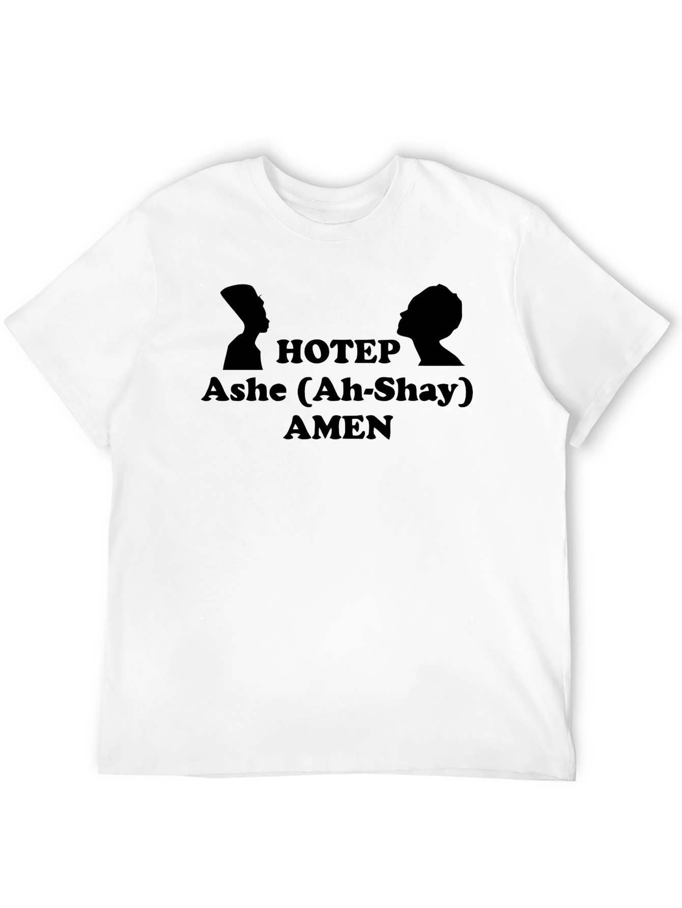 HOTEP Ashe AMEN Black T-Shirt