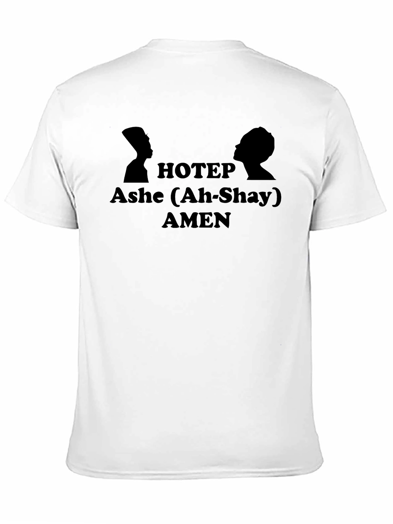 HOTEP Ashe AMEN Black T-Shirt