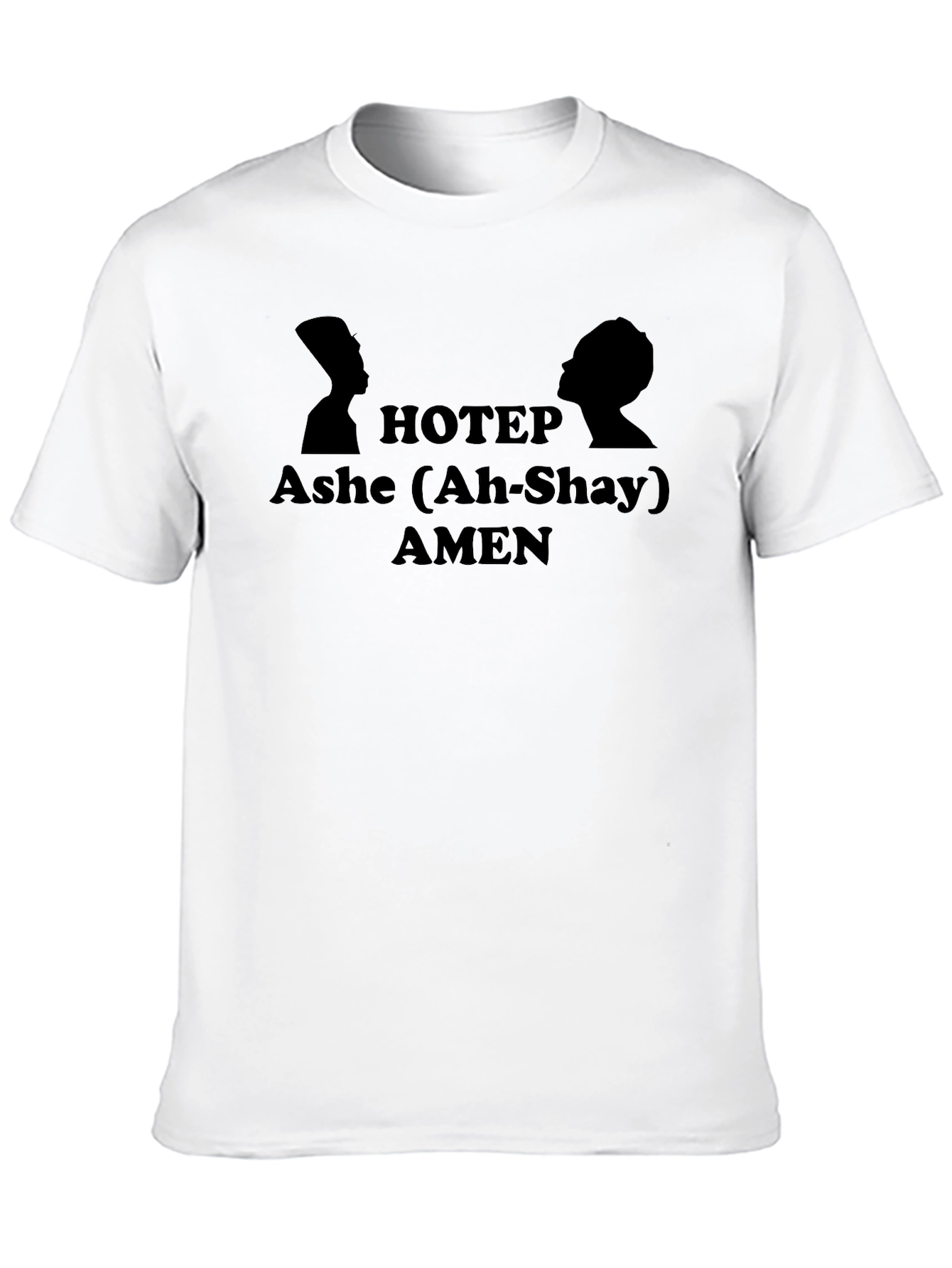 HOTEP Ashe AMEN Black T-Shirt