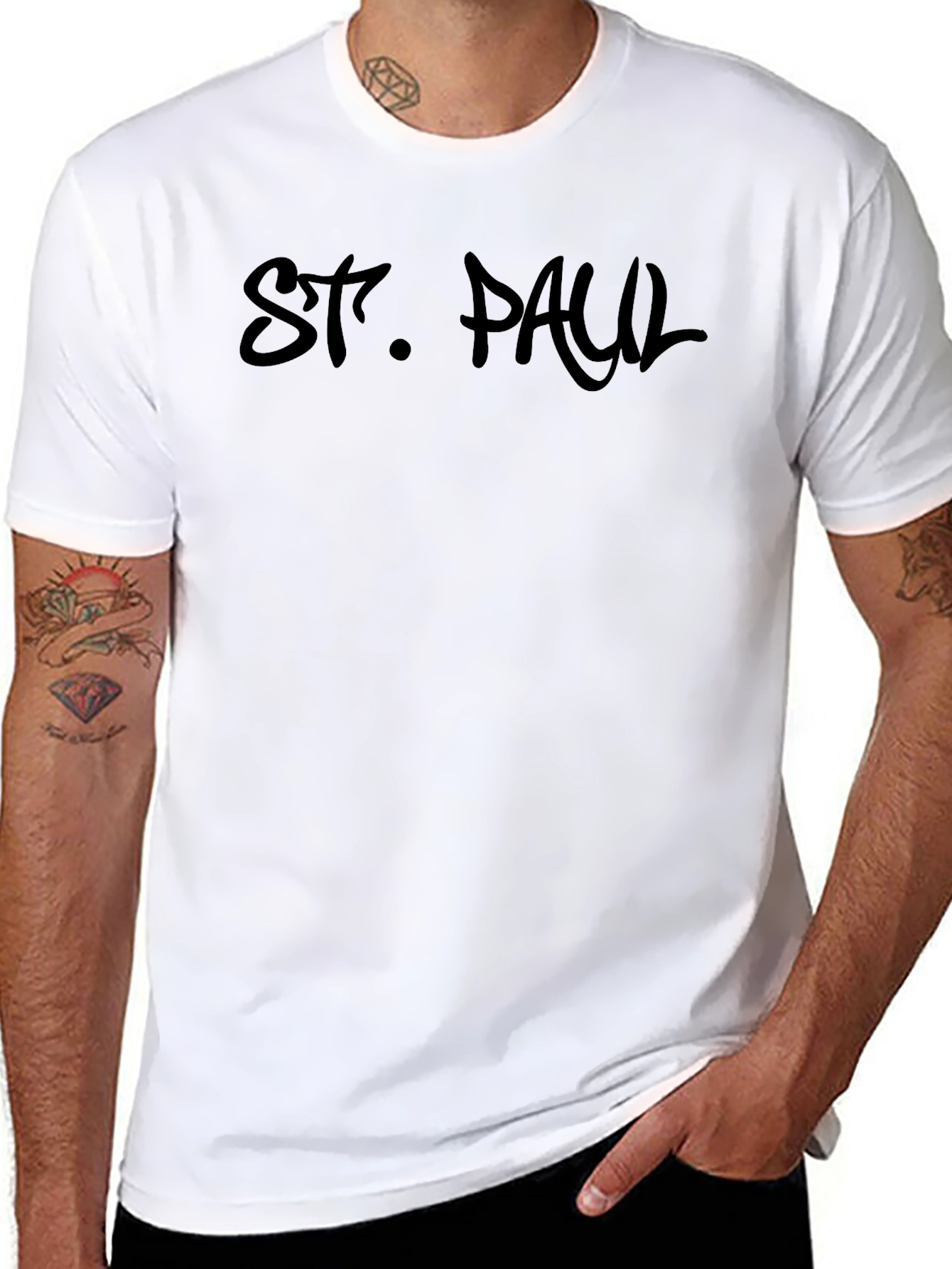 St. Paul Graphic Tee - Classic Black T-Shirt