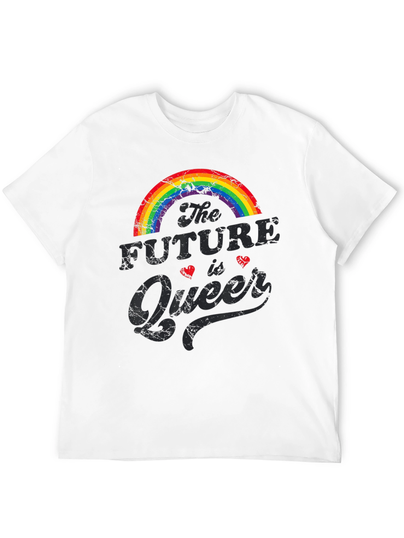 Future is Queer Rainbow Graphic Tee