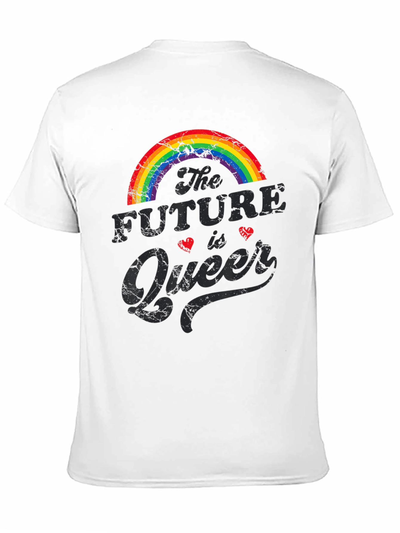 Future is Queer Rainbow Graphic Tee