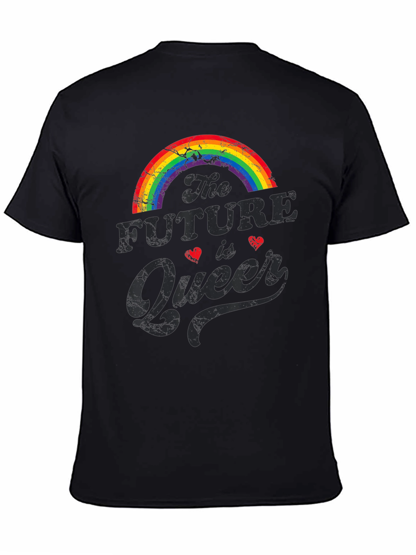 Future is Queer Rainbow Graphic Tee