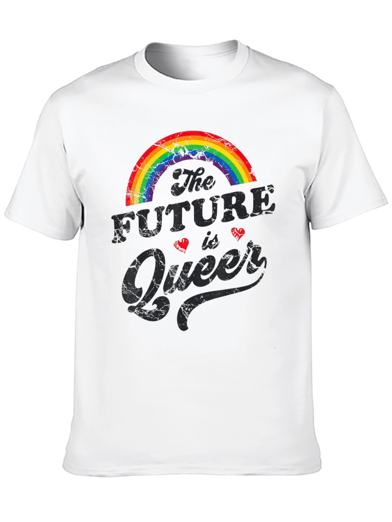 Future is Queer Rainbow Graphic Tee