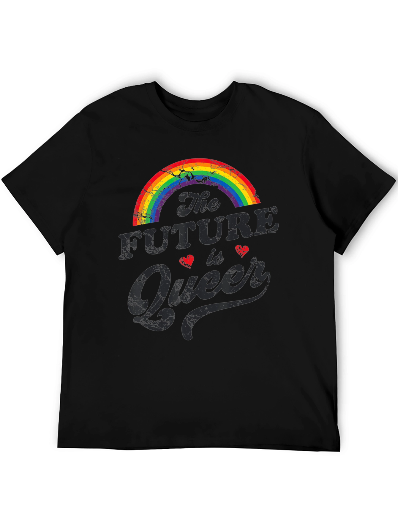 Future is Queer Rainbow Graphic Tee
