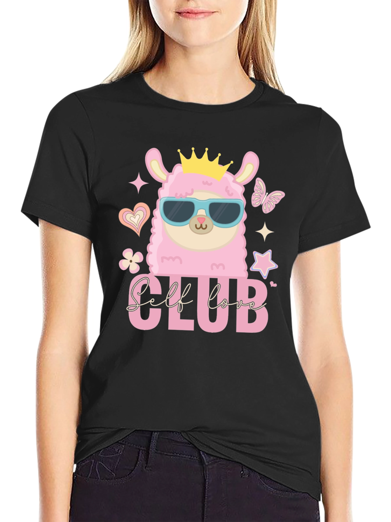 Self Love Club Llama T-Shirt