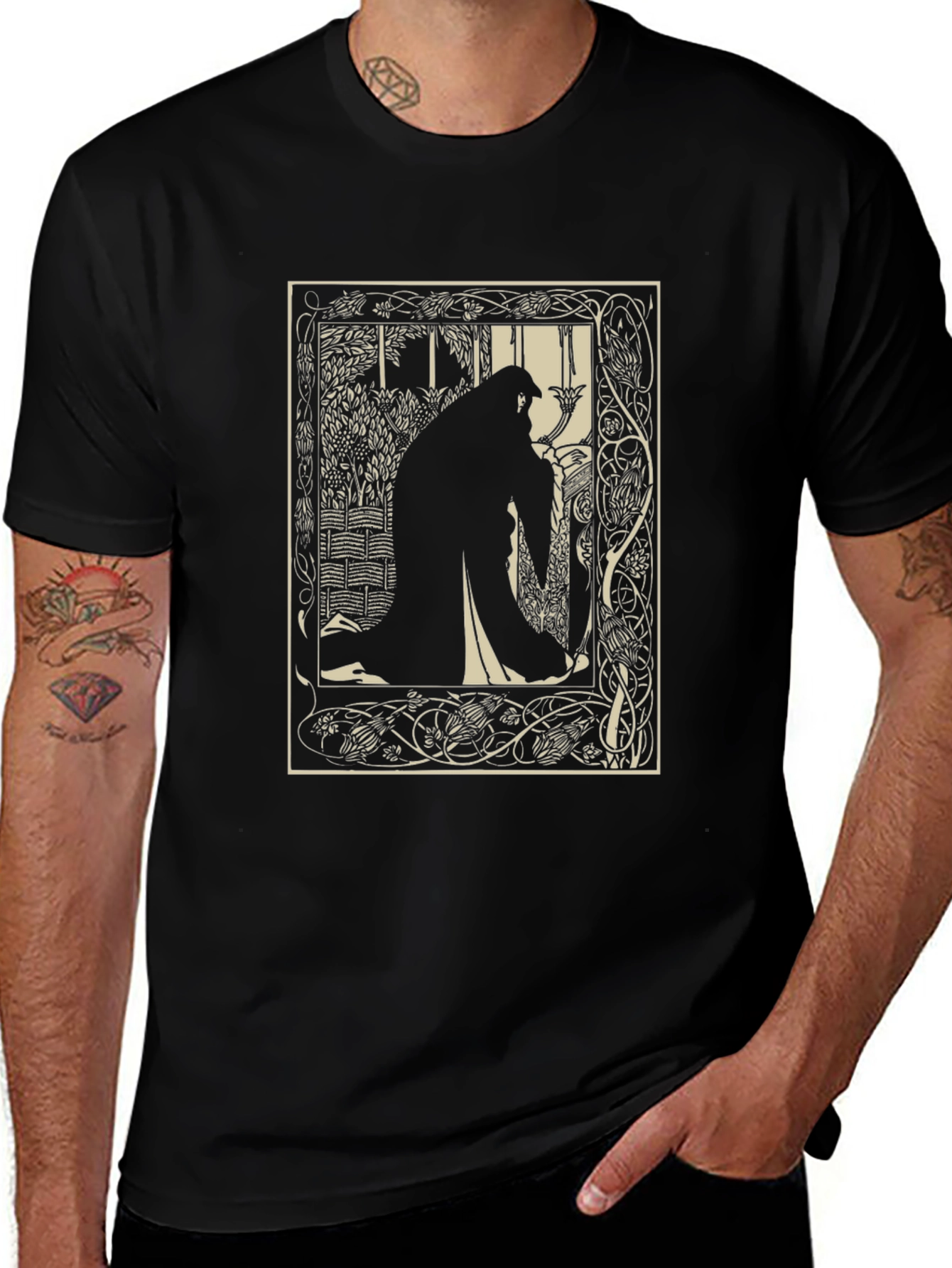 Art Nouveau Silhouette T-Shirt
