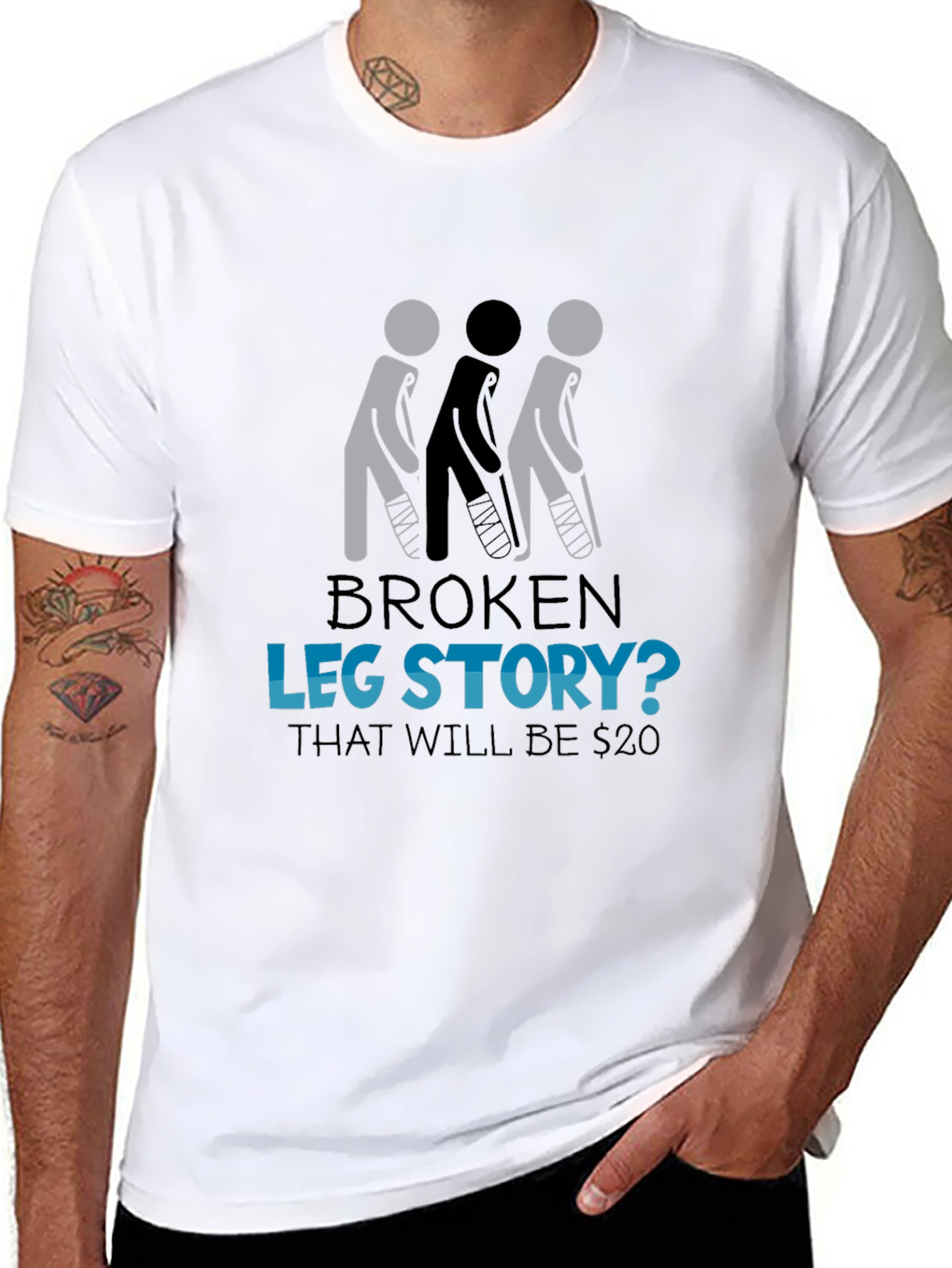 Broken Leg Story T-Shirt