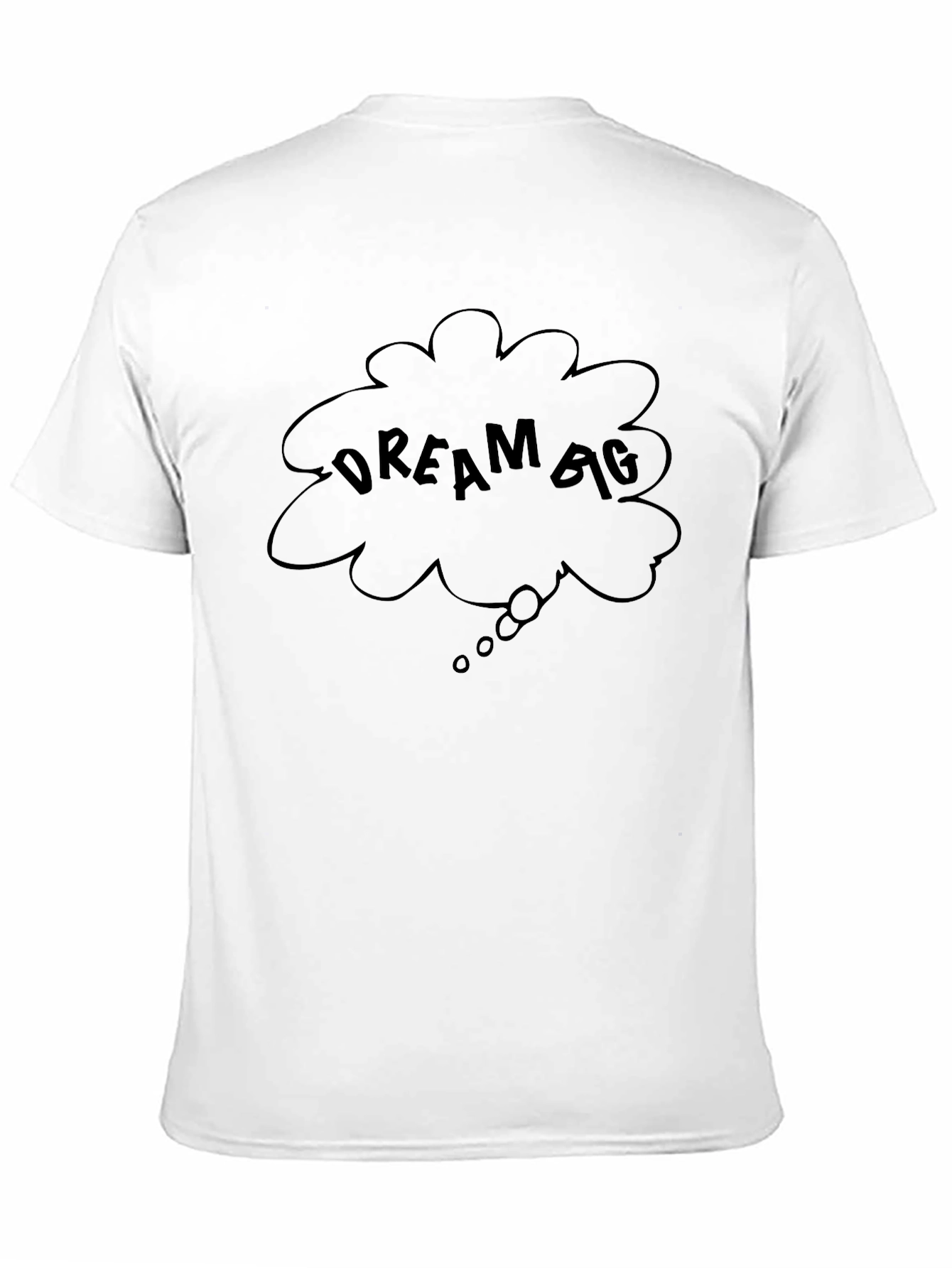 Dream Big Black Graphic Tee - Inspiring Casual Wear