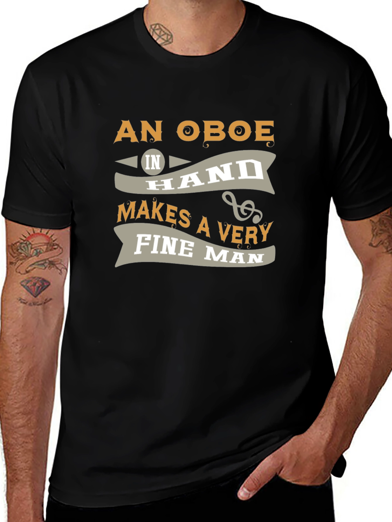 Oboe Fine Man Graphic T-Shirt