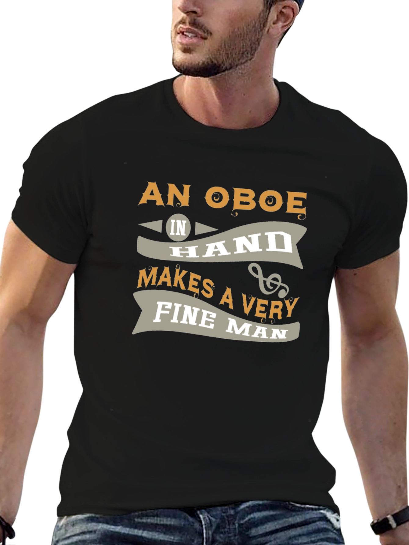 Oboe Fine Man Graphic T-Shirt