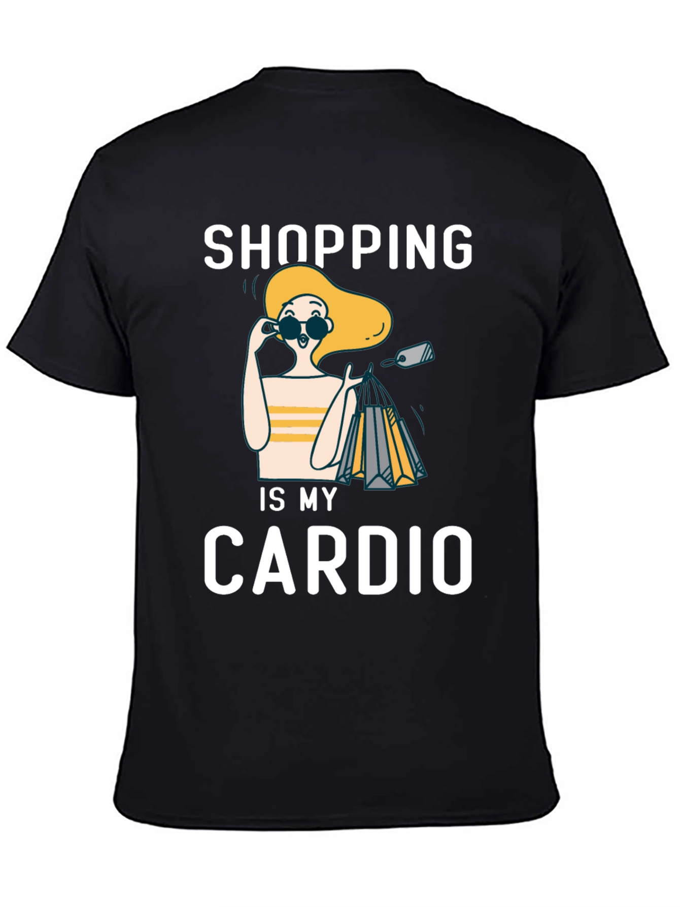 Shopping is My Cardio Graphic Tee