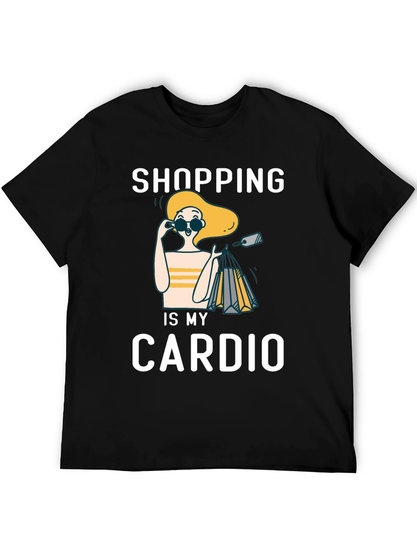 Shopping is My Cardio Graphic Tee