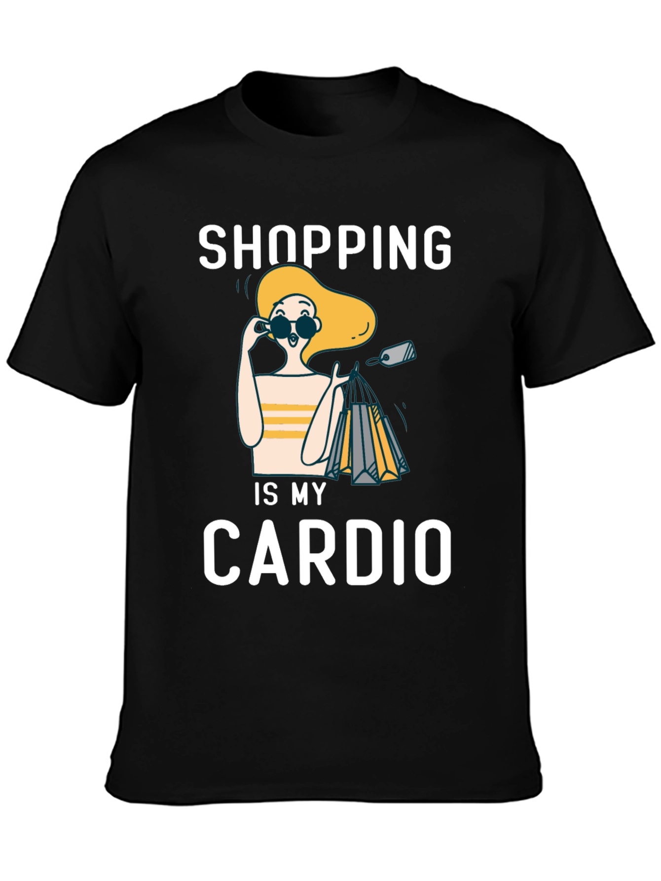Shopping is My Cardio Graphic Tee