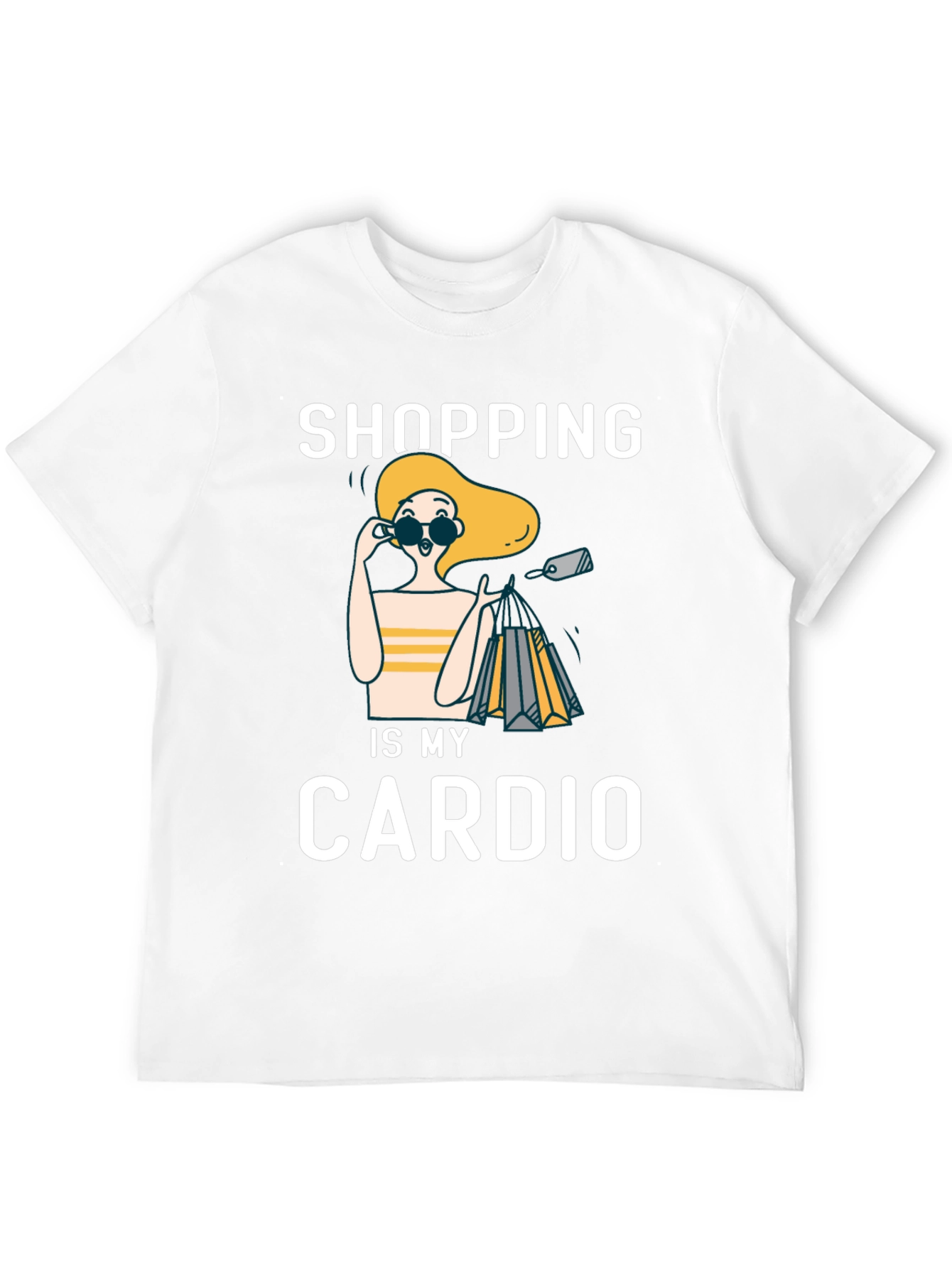 Shopping is My Cardio Graphic Tee