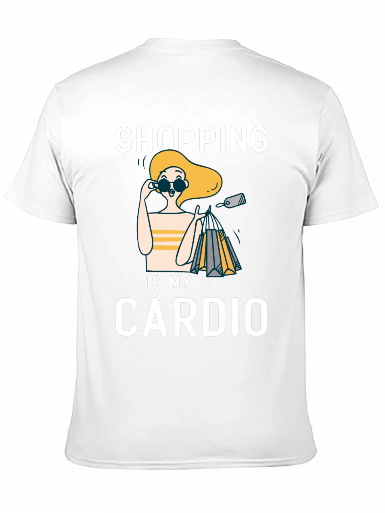 Shopping is My Cardio Graphic Tee