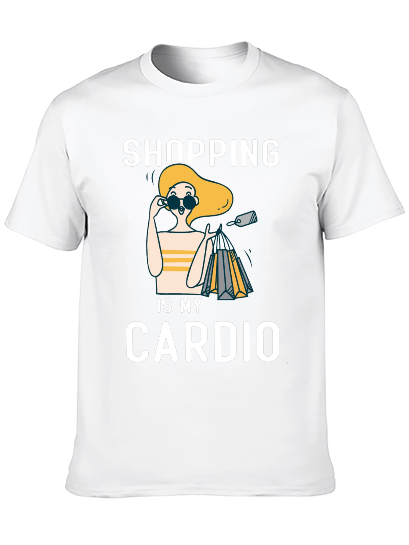 Shopping is My Cardio Graphic Tee