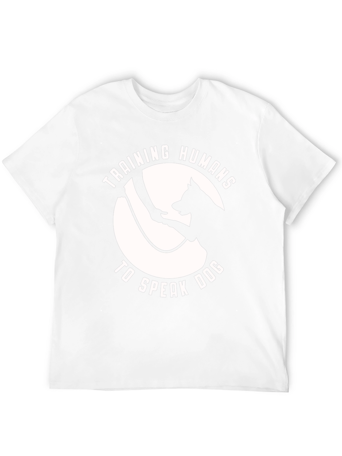 Training Humans to Speak Dog T-Shirt - Black