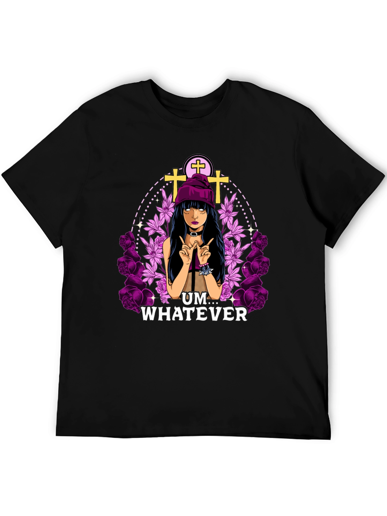 Um... Whatever Tee - Edgy Graphic T-Shirt