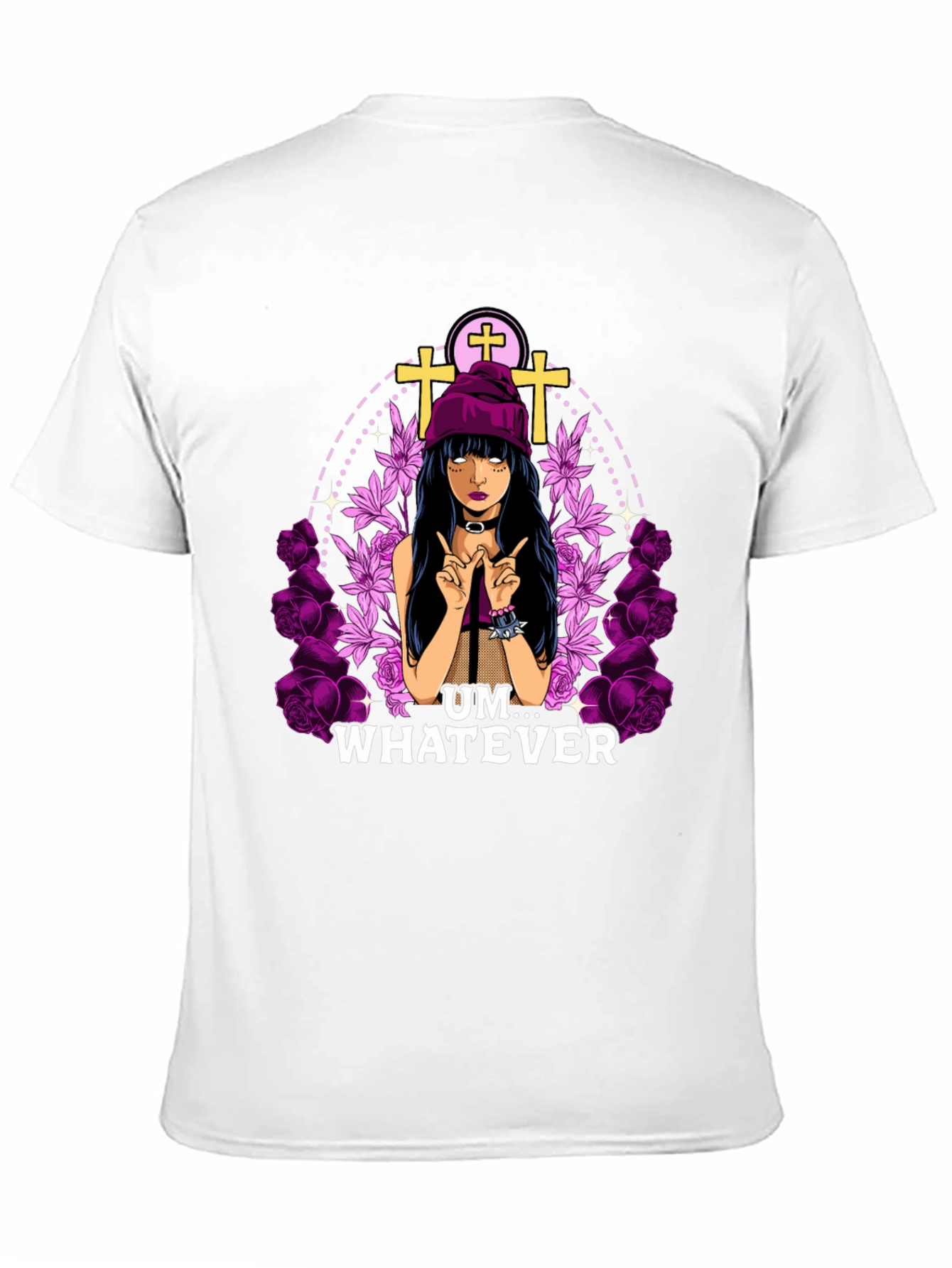 Um... Whatever Tee - Edgy Graphic T-Shirt