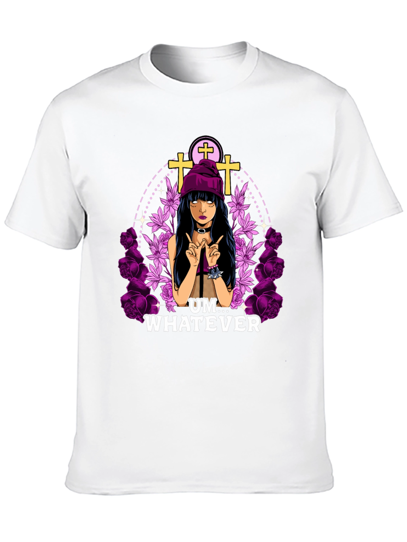 Um... Whatever Tee - Edgy Graphic T-Shirt