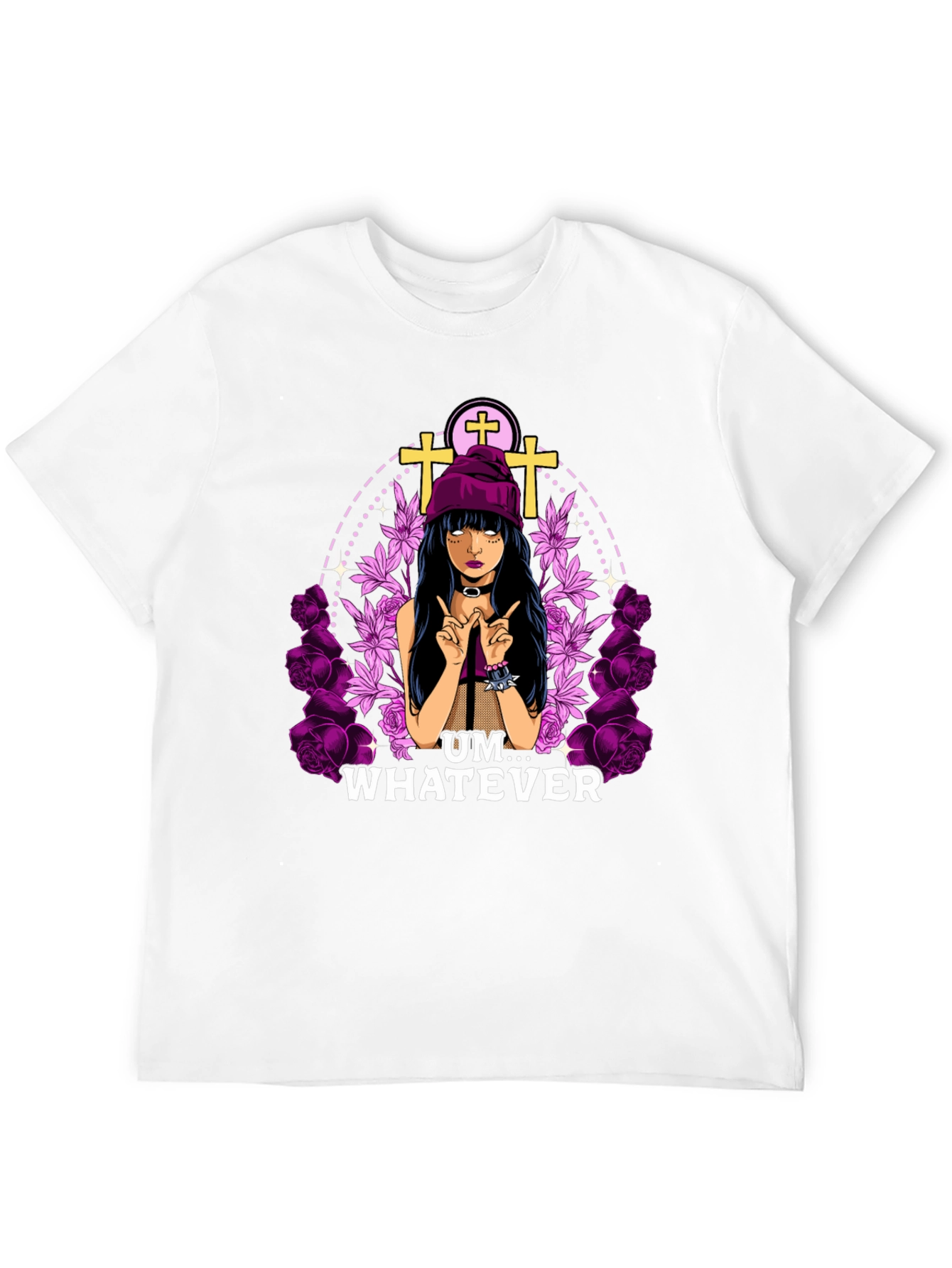 Um... Whatever Tee - Edgy Graphic T-Shirt