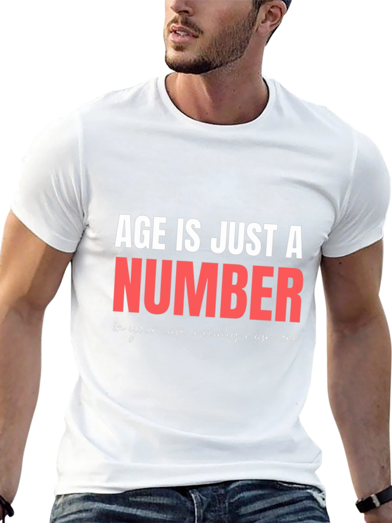 Funny Age is Just a Number T-Shirt