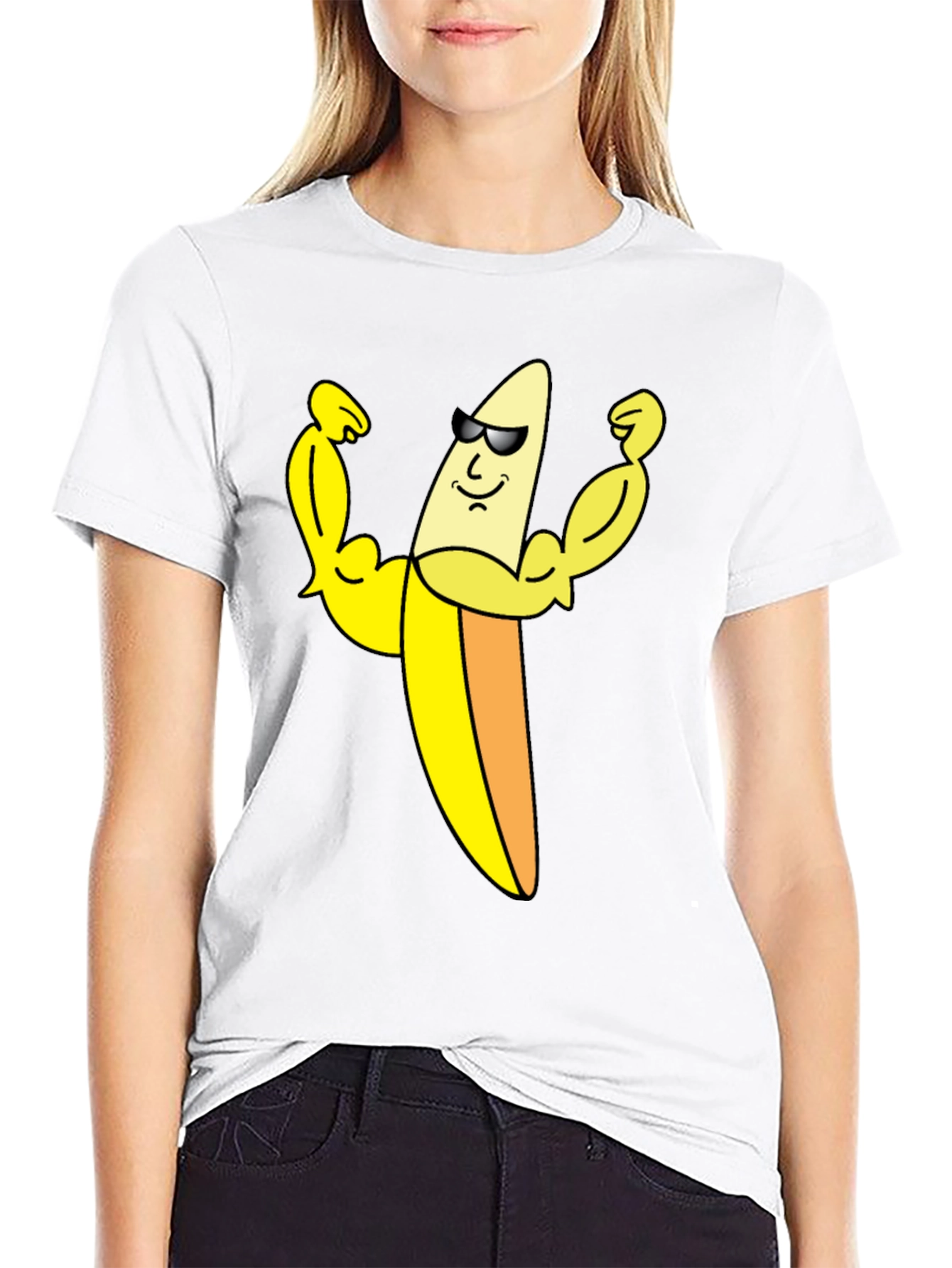 Funny Banana Muscle Shirt - Gym Humor Tee