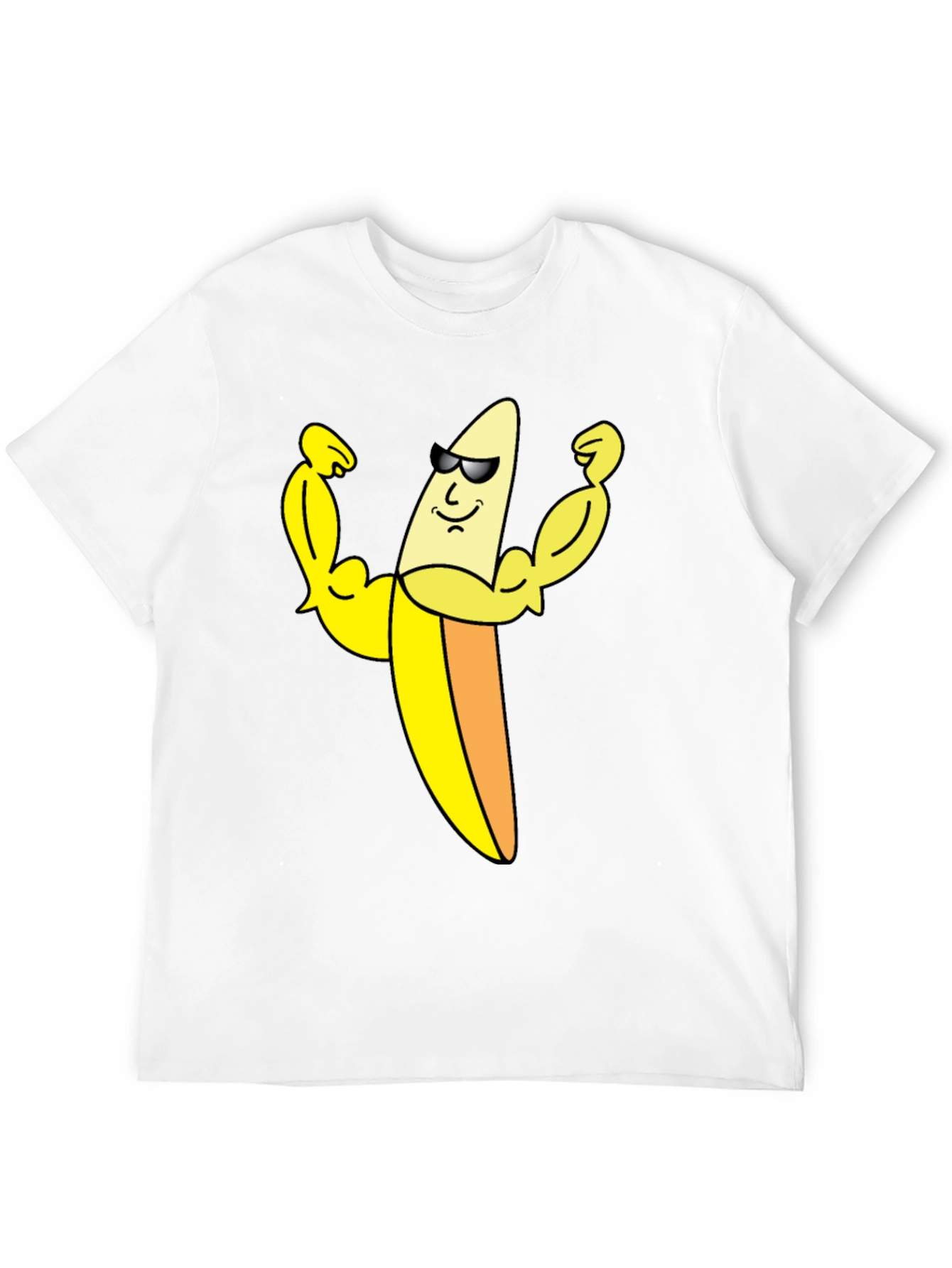 Funny Banana Muscle Shirt - Gym Humor Tee