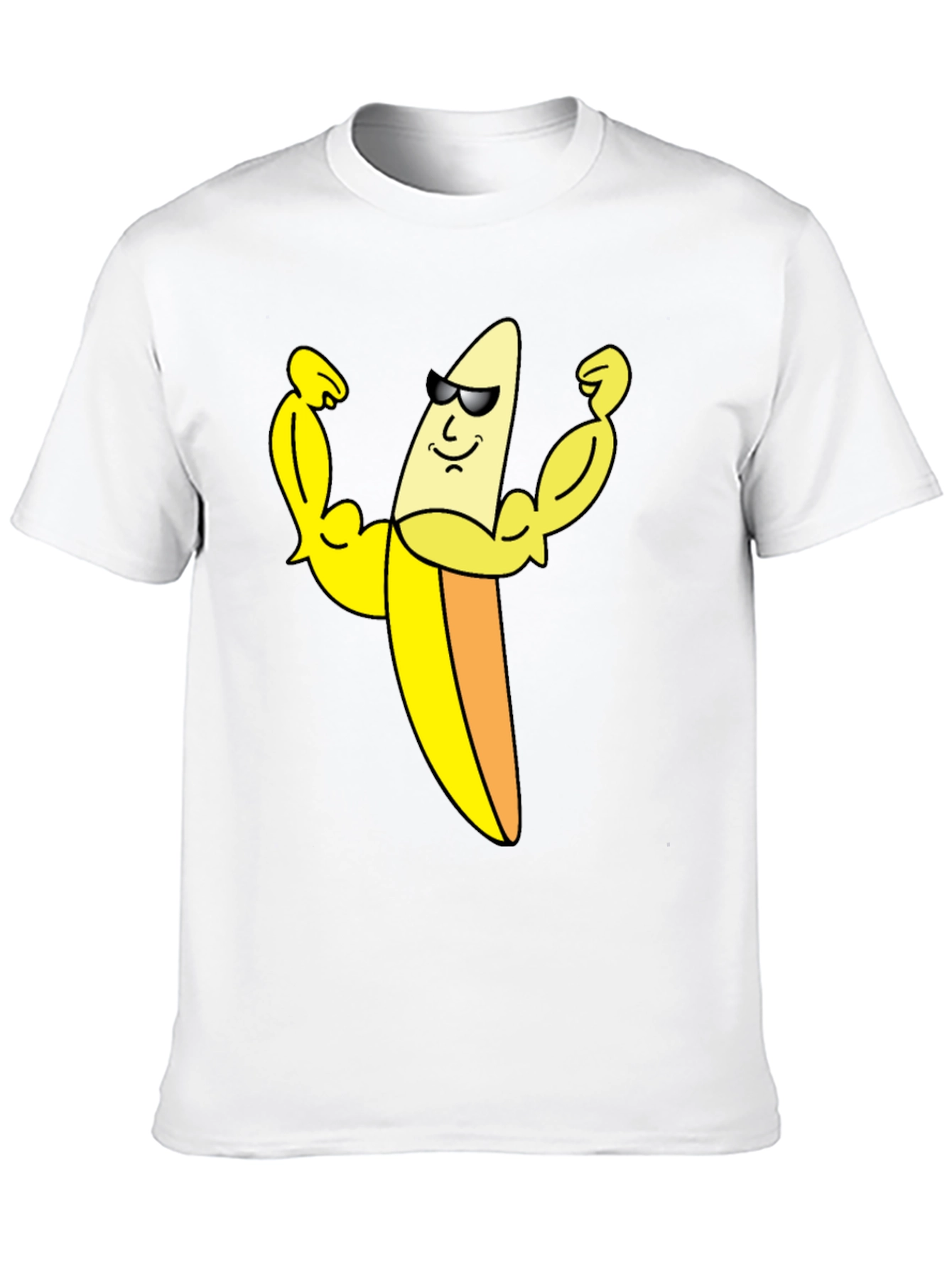 Funny Banana Muscle Shirt - Gym Humor Tee