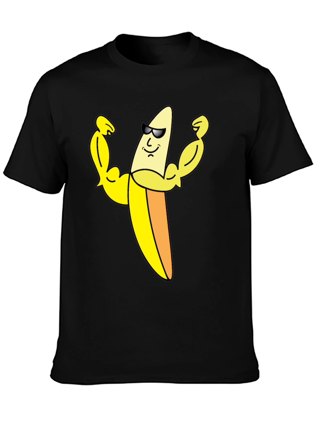 Funny Banana Muscle Shirt - Gym Humor Tee