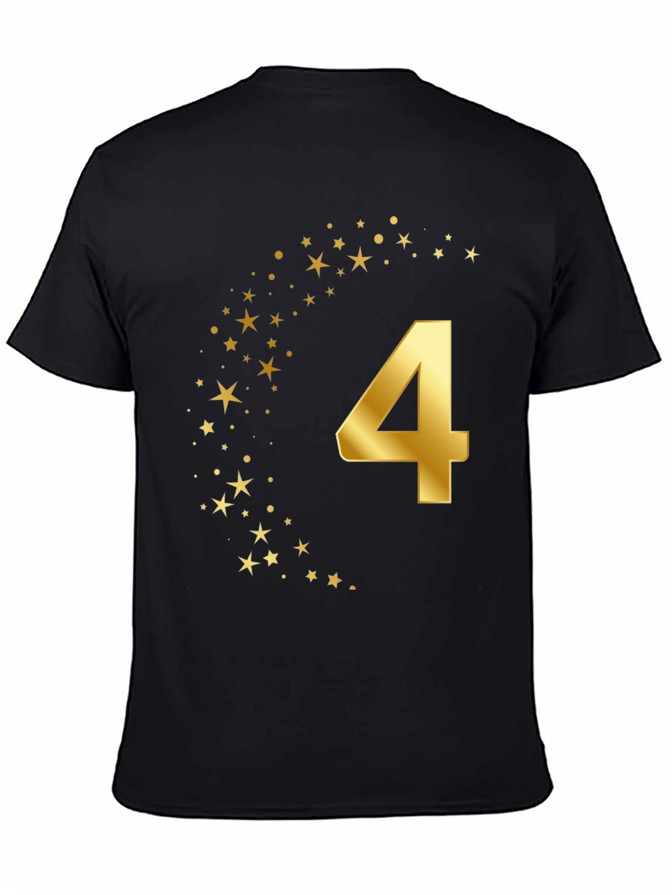 Golden Number Four Starry Tee