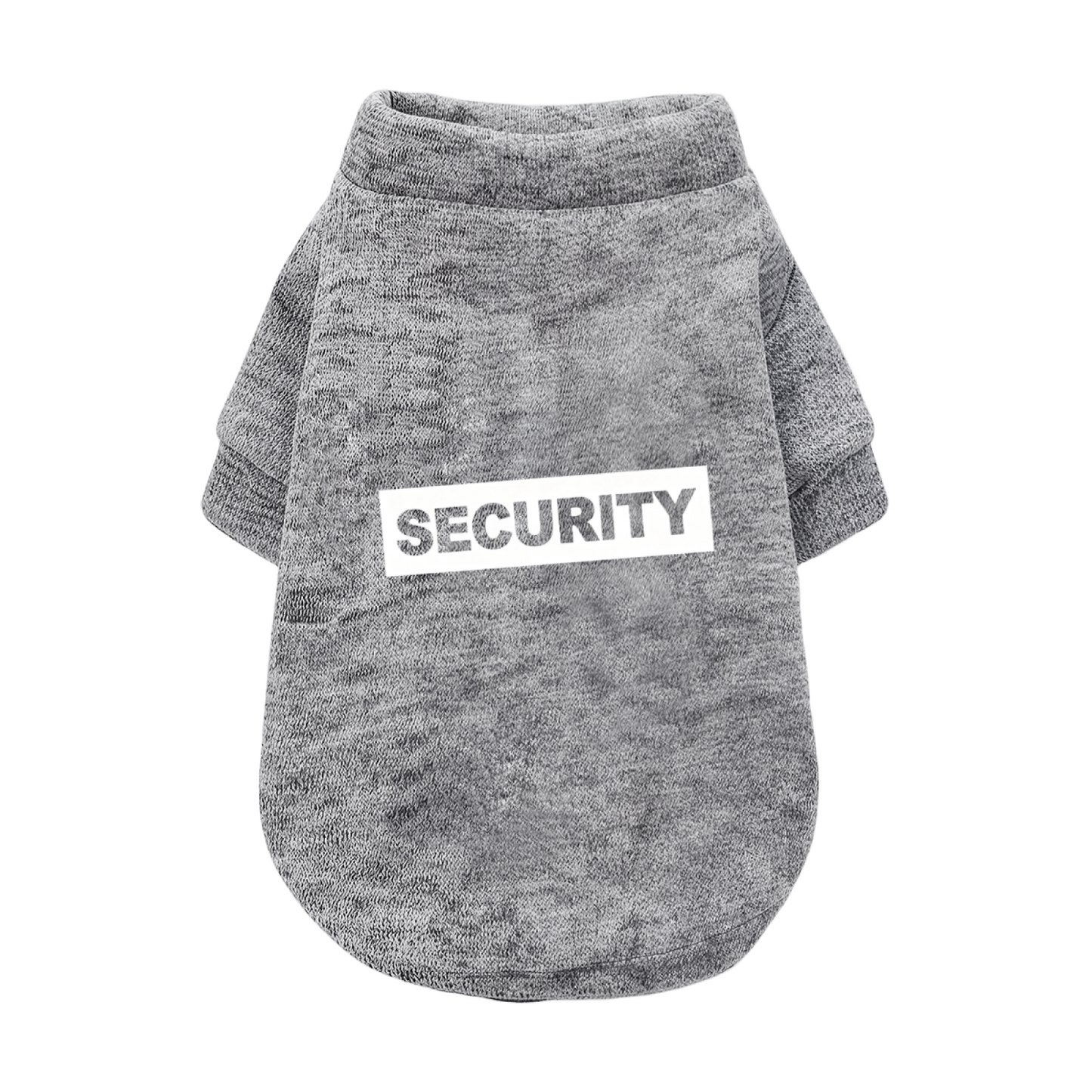 SECURITY Cool Letter Pet Cardigan Sweater