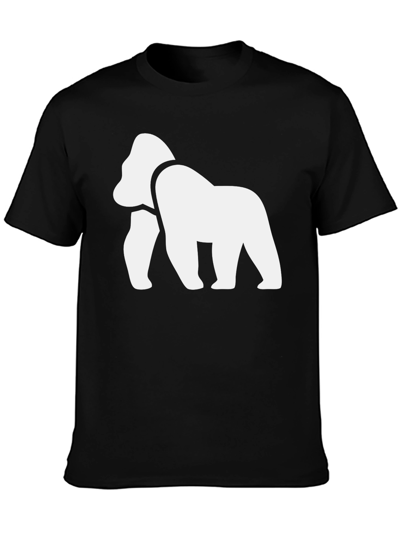 Gorilla Graphic Tee - Black Cotton