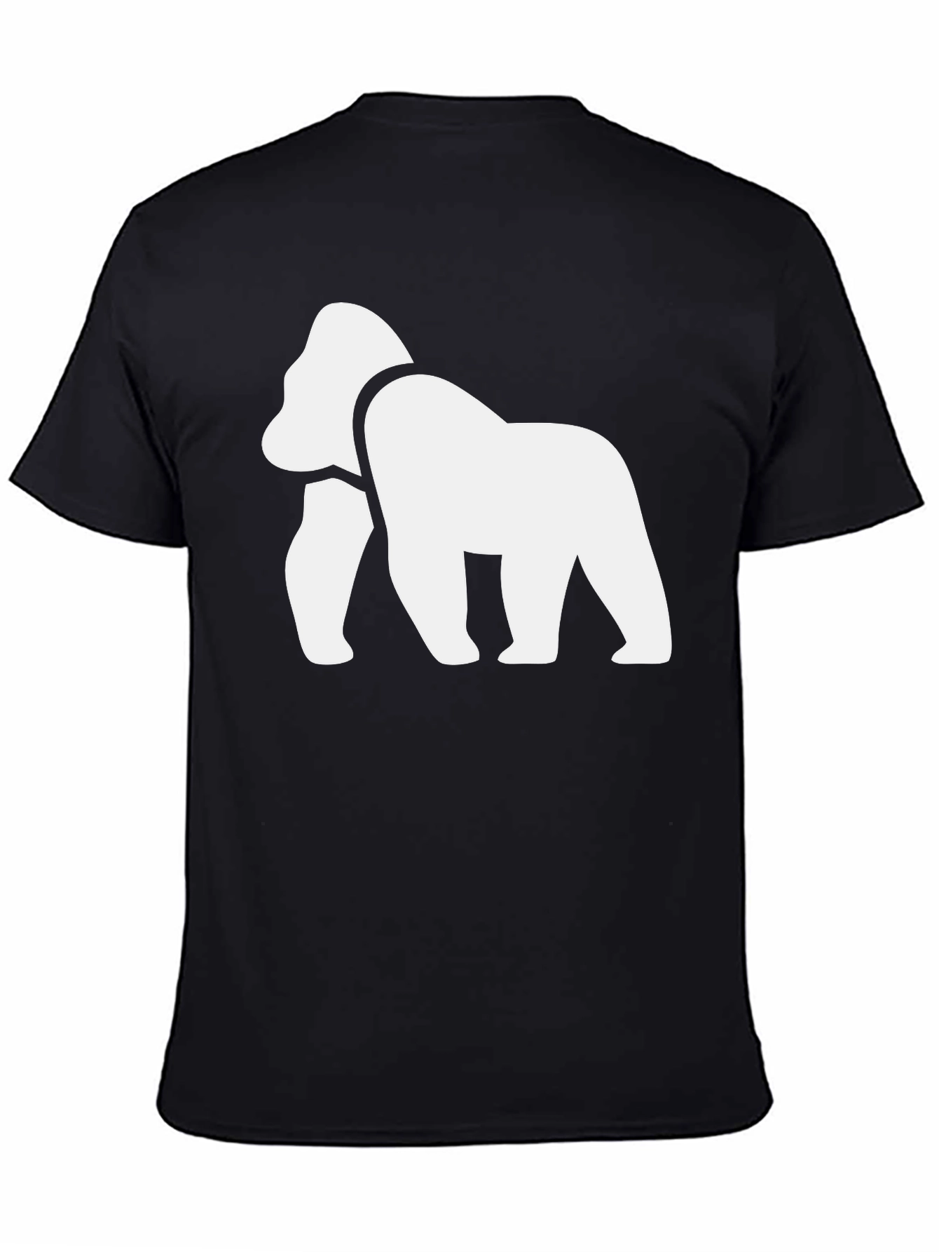 Gorilla Graphic Tee - Black Cotton