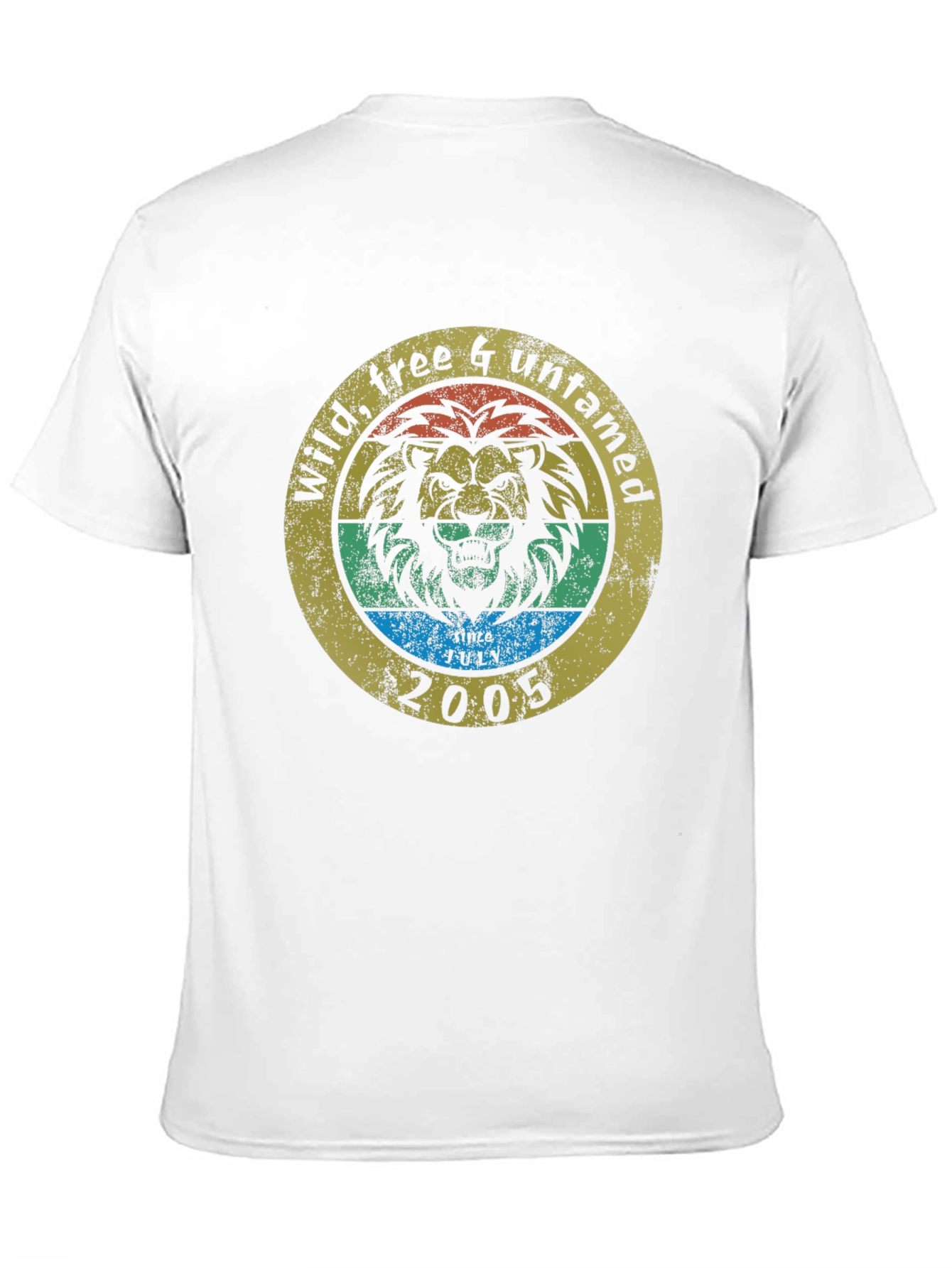 Wild Free Untamed Lion Graphic Tee